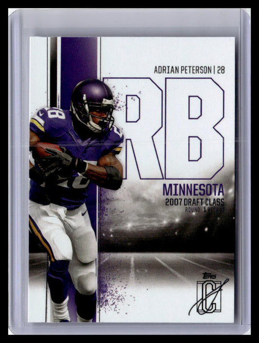 2024 Topps Signature Class #31 Adrian Peterson