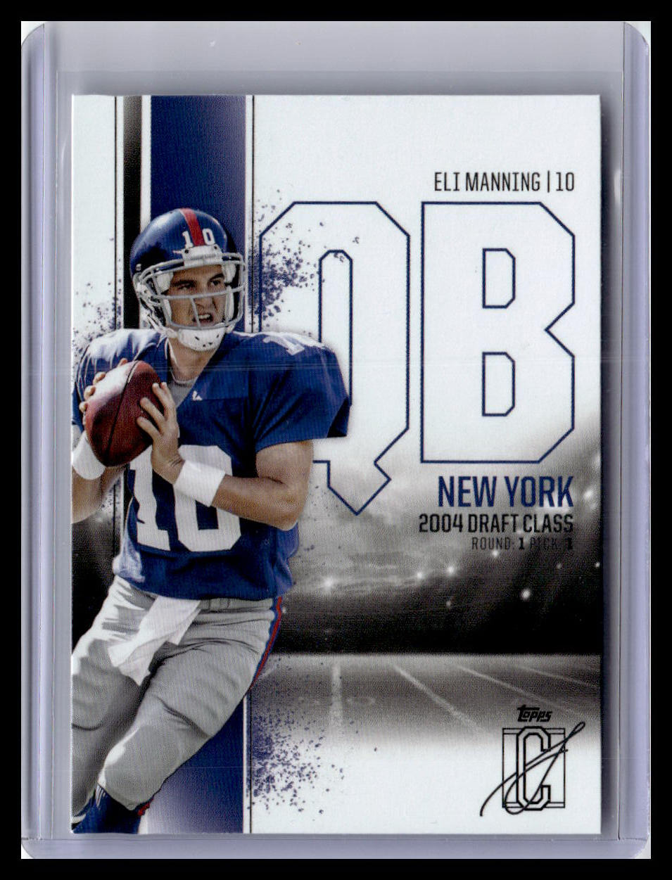 2024 Topps Signature Class #36 Eli Manning