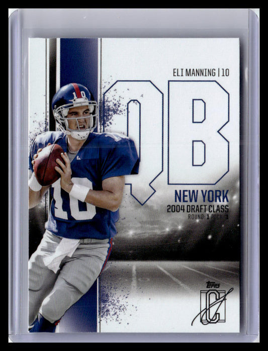 2024 Topps Signature Class #36 Eli Manning