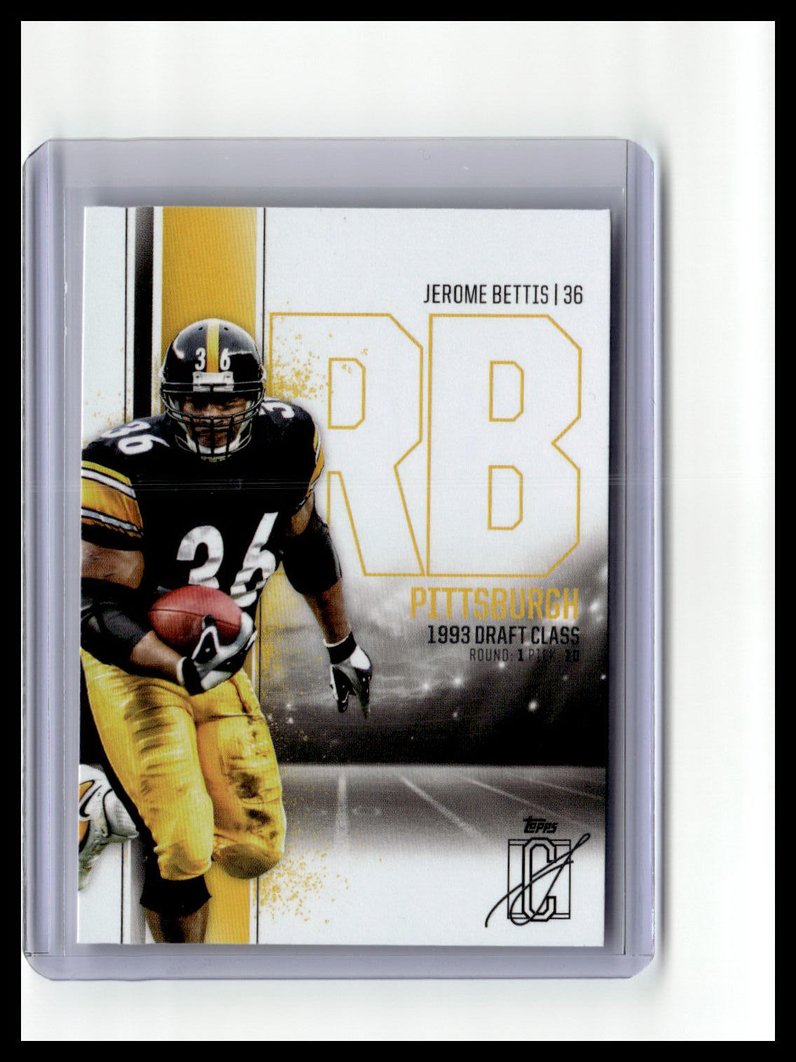 2024 Topps Signature Class #49 Jerome Bettis