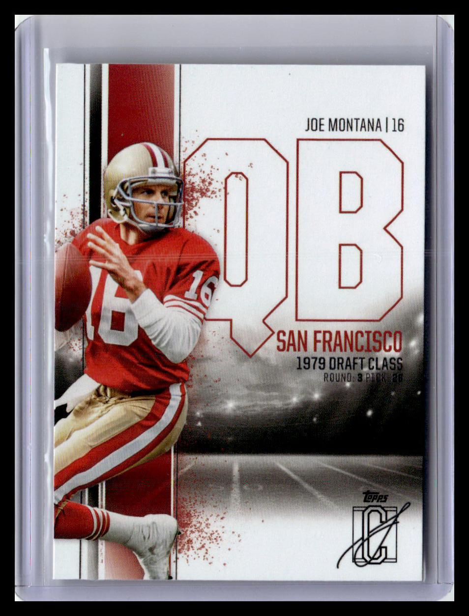 2024 Topps Signature Class #54 Joe Montana