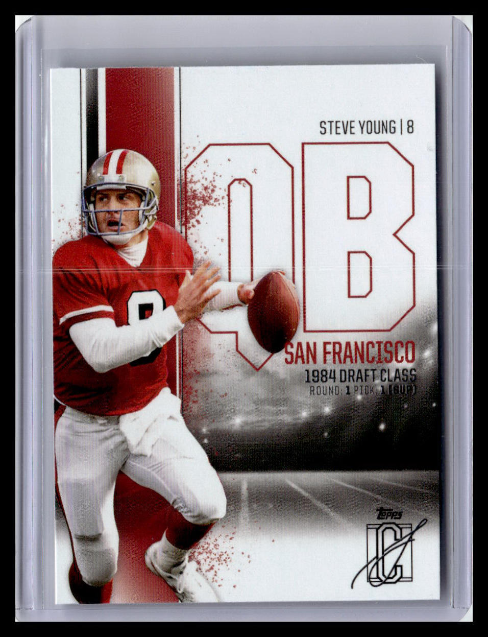 2024 Topps Signature Class #55 Steve Young