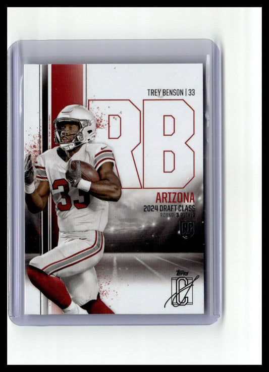 2024 Topps Signature Class #62 Trey Benson (RC)