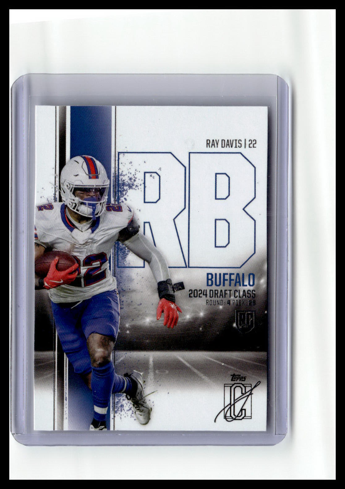 2024 Topps Signature Class - Bronze #75 Ray Davis (RC)