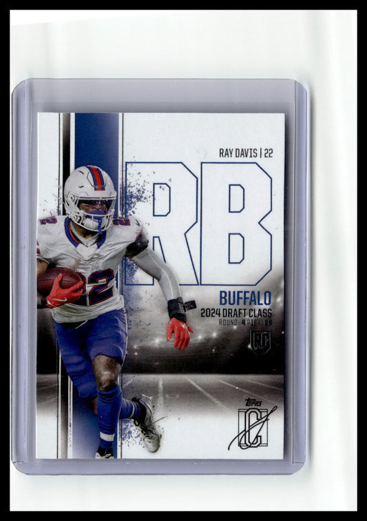 2024 Topps Signature Class - Bronze #75 Ray Davis (RC)