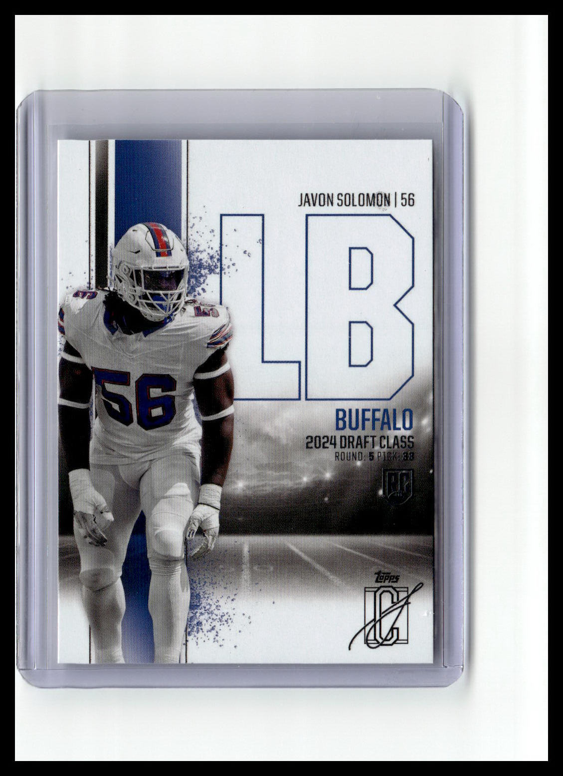 2024 Topps Signature Class #78 Javon Solomon (RC)
