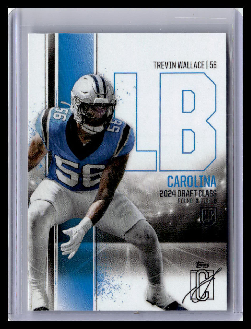 2024 Topps Signature Class #83 Trevin Wallace (RC)