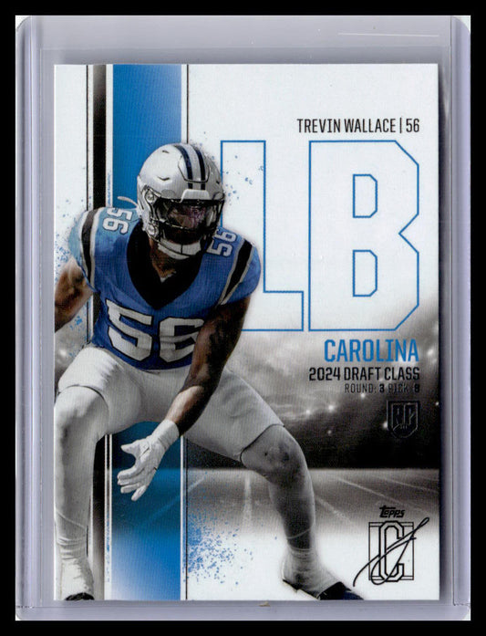 2024 Topps Signature Class #83 Trevin Wallace (RC)