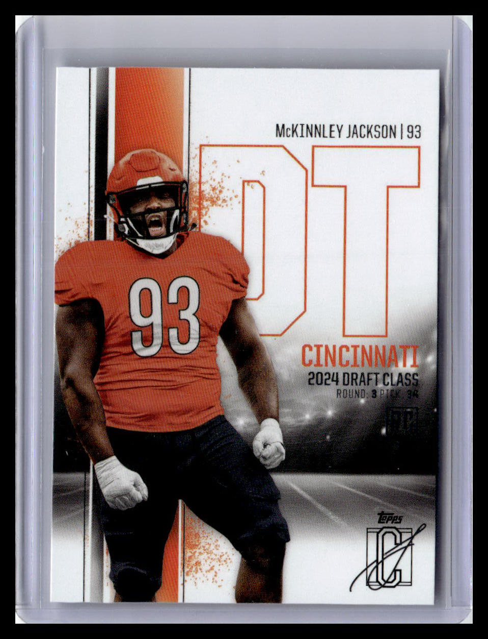 2024 Topps Signature Class #90 McKinnley Jackson (RC)