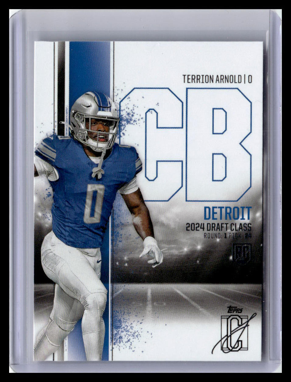 2024 Topps Signature Class #105 Terrion Arnold (RC)