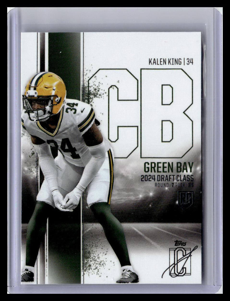 2024 Topps Signature Class #112 Kalen King (RC)