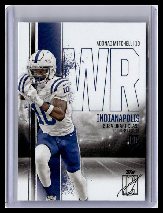 2024 Topps Signature Class - Bronze #119 Adonai Mitchell