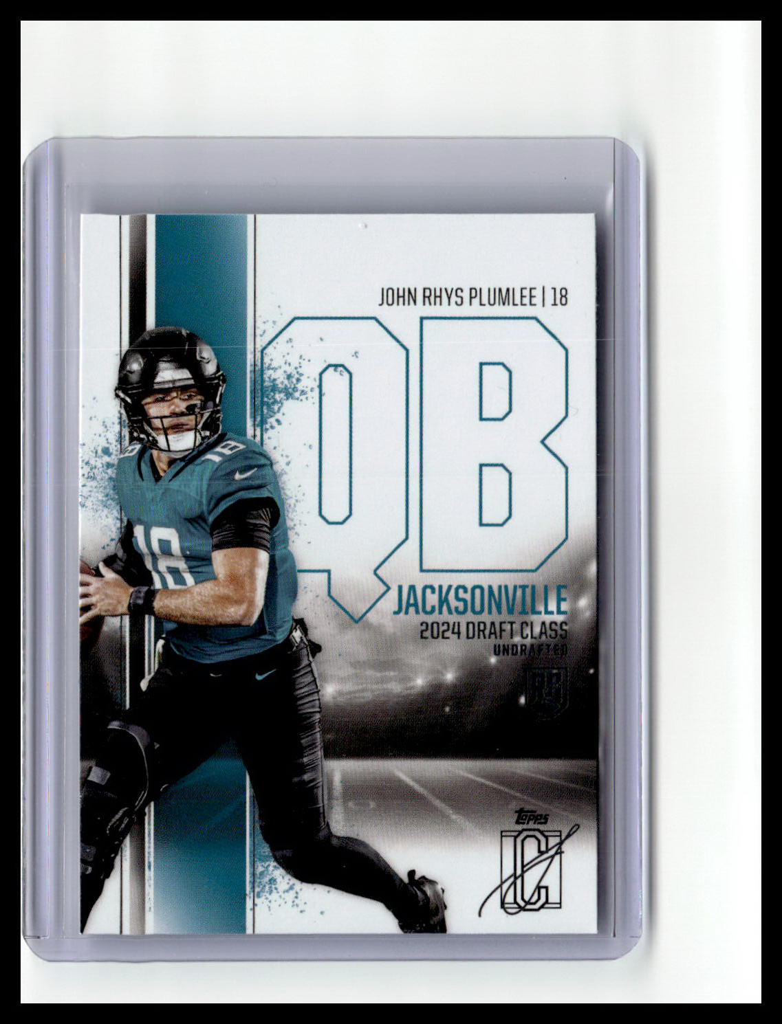 2024 Topps Signature Class #174 John Rhys Plumlee (RC)