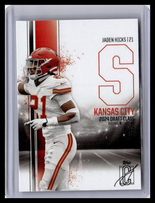 2024 Topps Signature Class #127 Jaden Hicks (RC)