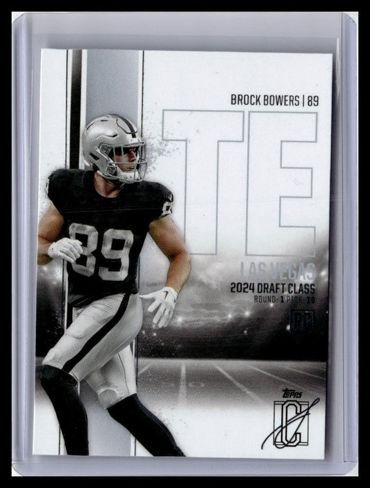2024 Topps Signature Class #129 Brock Bowers (RC)
