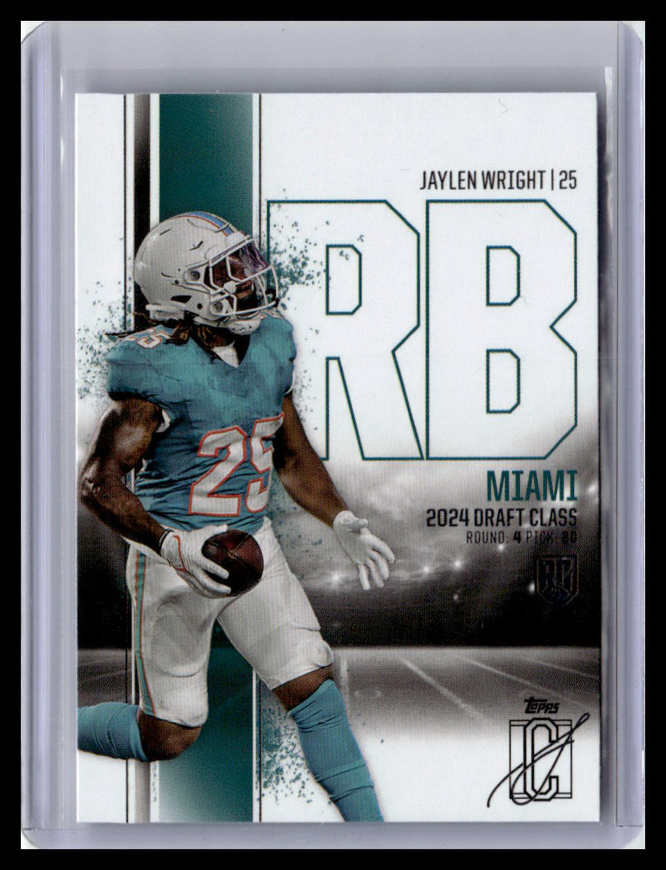 2024 Topps Signature Class #145 Jaylen Wright (RC)