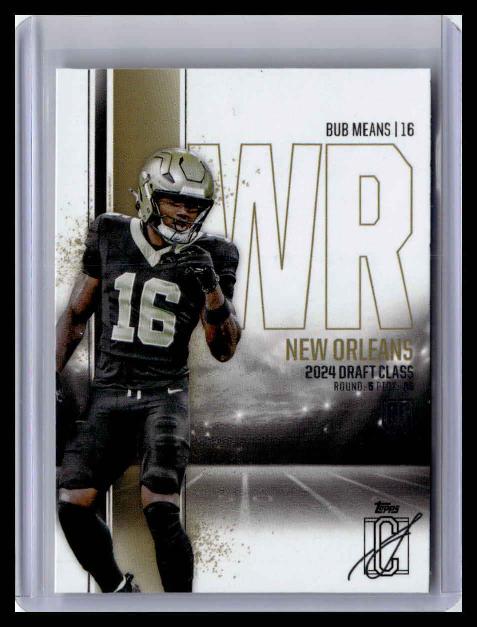 2024 Topps Signature Class #157 Bub Means (RC)