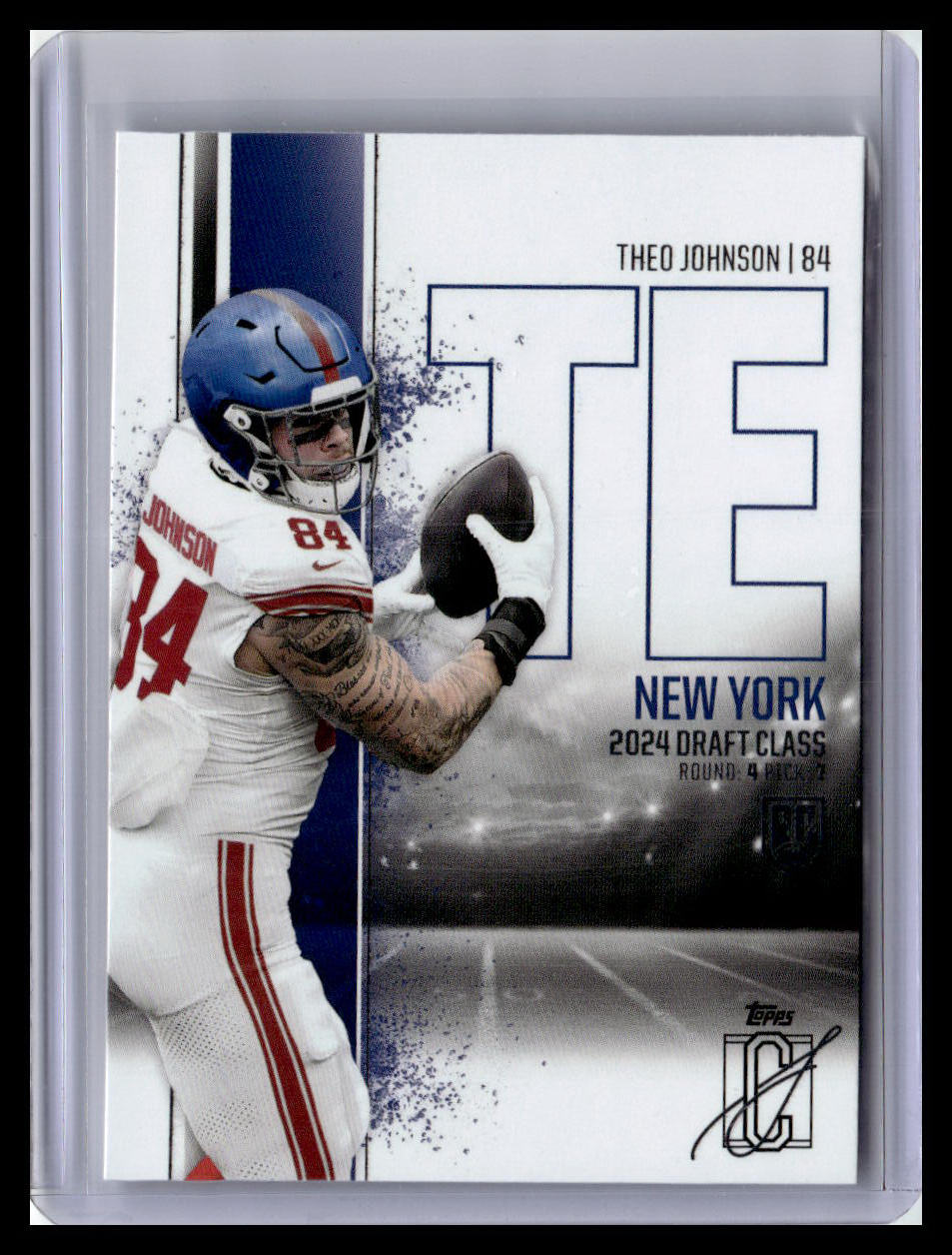 2024 Topps Signature Class #158 Theo Johnson (RC)