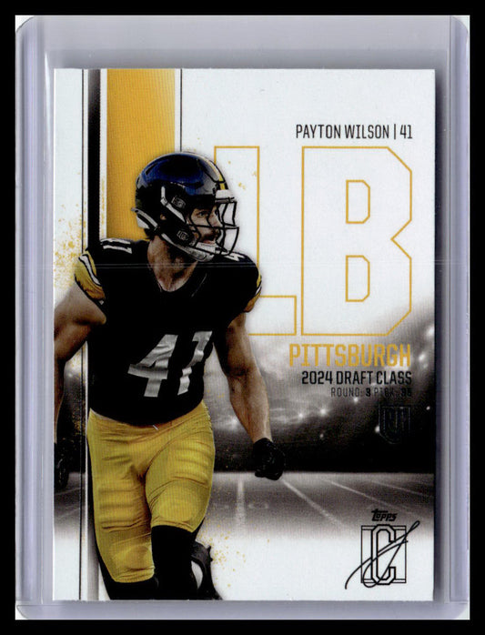 2024 Topps Signature Class #171 Payton Wilson (RC)