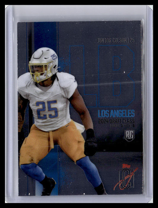 2024 Topps Signature Class #RCV-76 Junior Colson (RC)