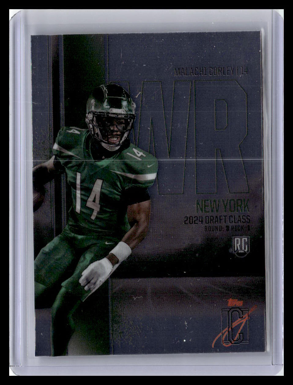 2024 Topps Signature Class #RCV-102 Malachi Corley (RC)
