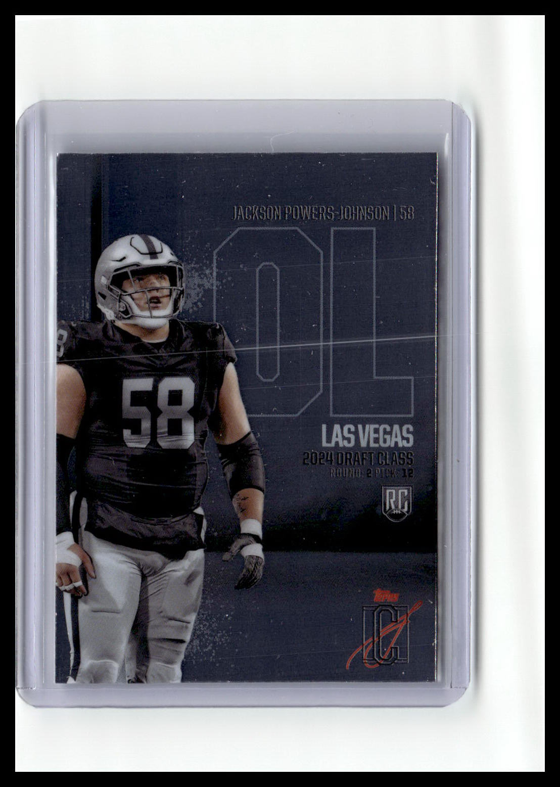 2024 Topps Signature Class #RCV-73 Jackson Powers-Johnson (RC)