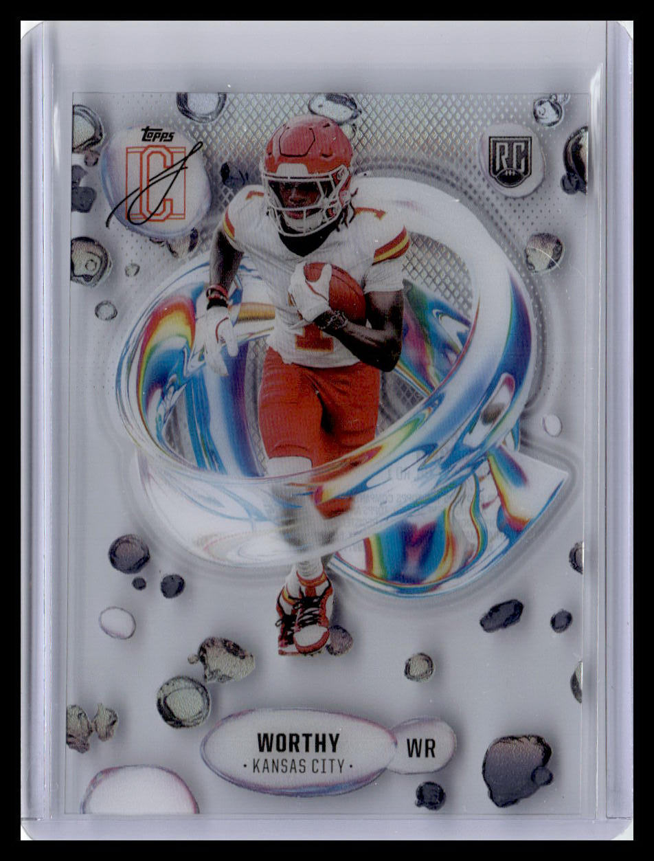 2024 Topps Signature Class - Fluidity #F-8 Xavier Worthy
