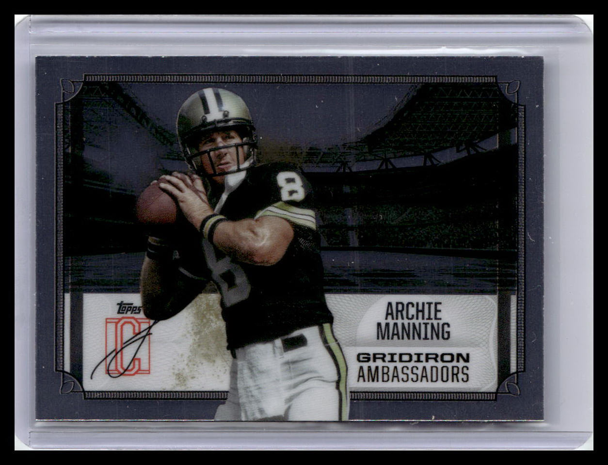 2024 Topps Signature Class - Gridiron Ambassadors #GA-21 Archie Manning