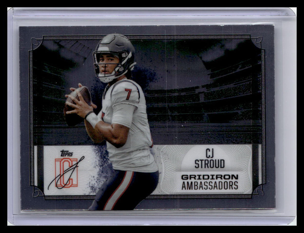 2024 Topps Signature Class - Gridiron Ambassadors #GA-13 CJ Stroud