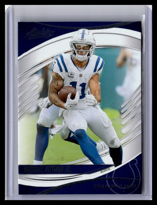 2025 Panini Absolute #31 Michael Pittman Jr.