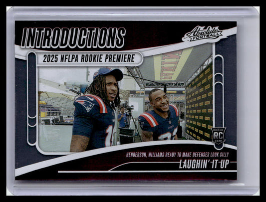 2025 Panini Absolute #I-THN Laughin' It Up Introductions