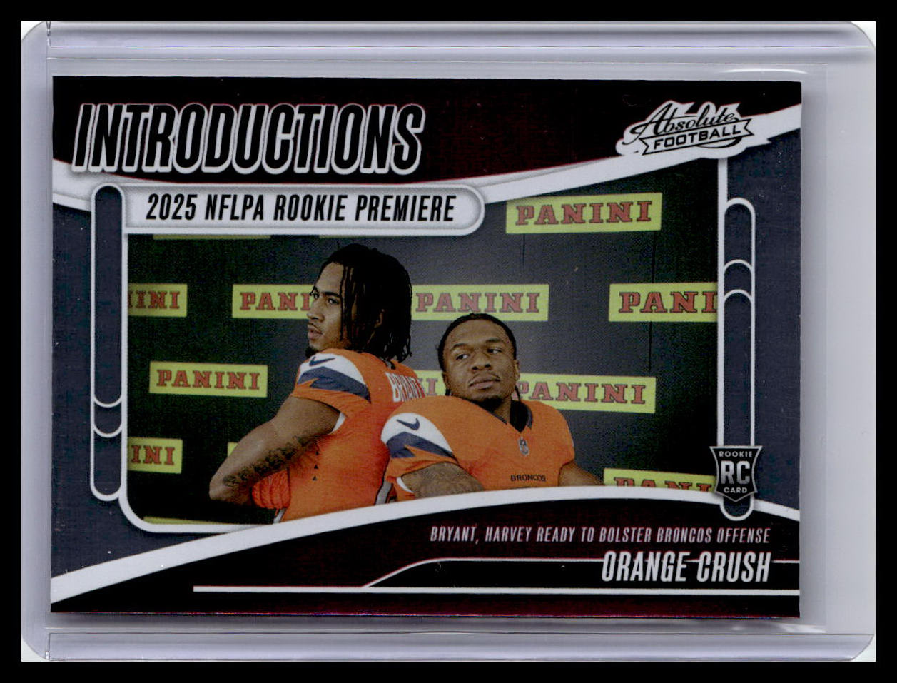 2025 Panini Absolute #I-PBT Orange Crush Introductions