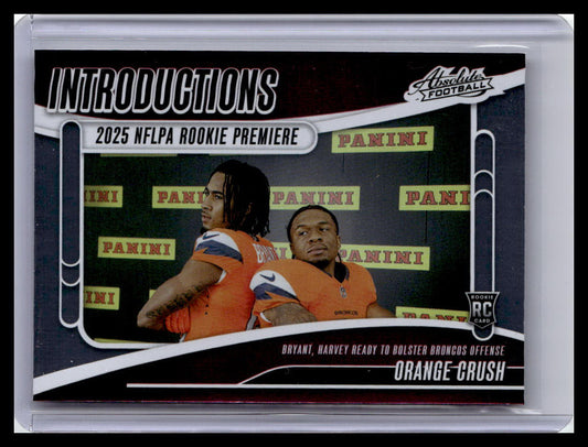 2025 Panini Absolute #I-PBT Orange Crush Introductions