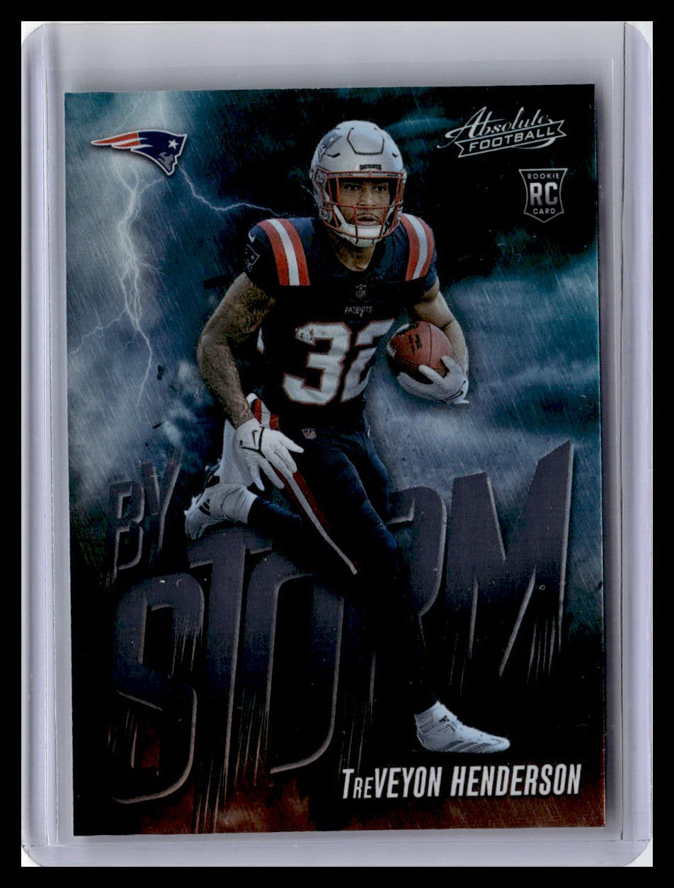 2025 Panini Absolute #19 TreVeyon Henderson By Storm