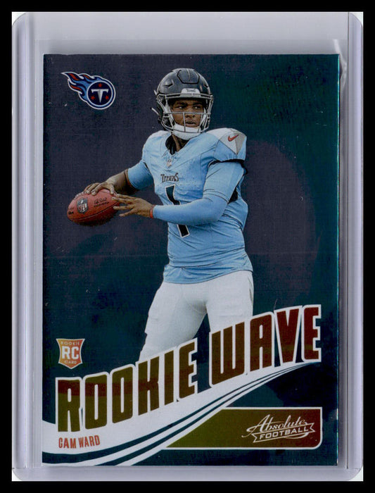 2025 Panini Absolute #RW-CWD Cam Ward Rookie Wave