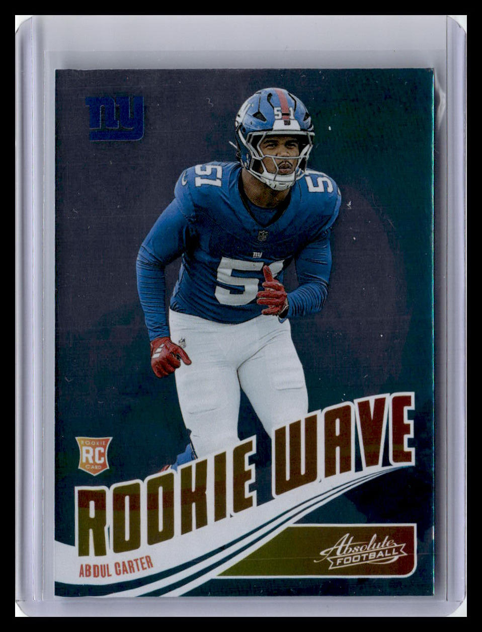 2025 Panini Absolute #RW-ACR Abdul Carter Rookie Wave