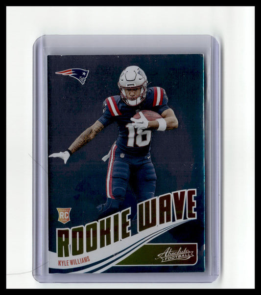 2025 Panini Absolute #RW-KWS Kyle Williams Rookie Wave