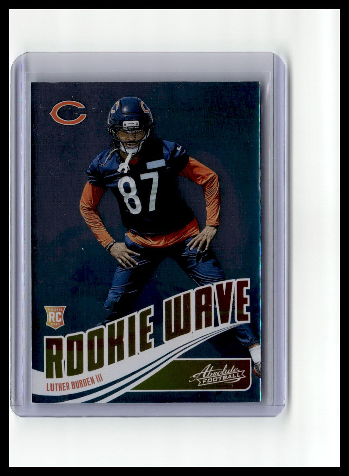 2025 Panini Absolute #RW-LBN Luther Burden III Rookie Wave