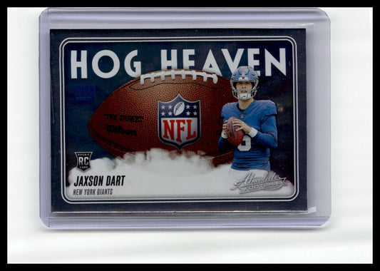 2025 Panini Absolute #HH-JDT Jaxson Dart Hog Heaven