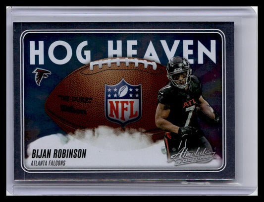 2025 Panini Absolute #HH-BRN Bijan Robinson Hog Heaven