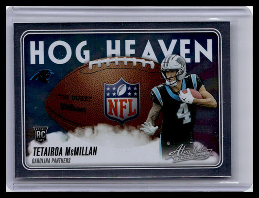 2025 Panini Absolute #HH-TMN Tetairoa McMillan Hog Heaven