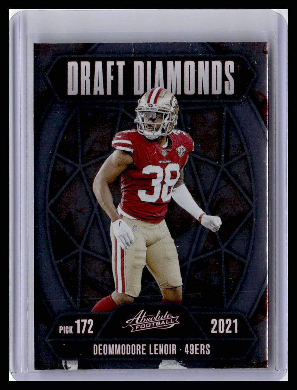 2025 Panini Absolute #DD-DLR Deommodore Lenoir Draft Diamonds