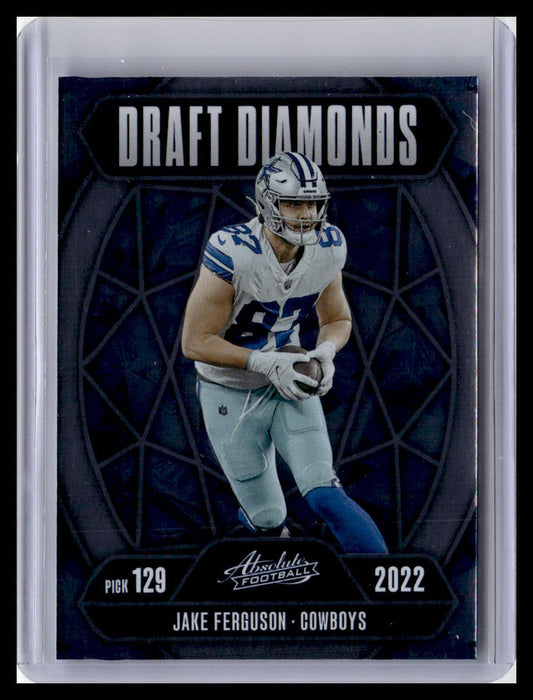 2025 Panini Absolute #DD-JFN Jake Ferguson Draft Diamonds