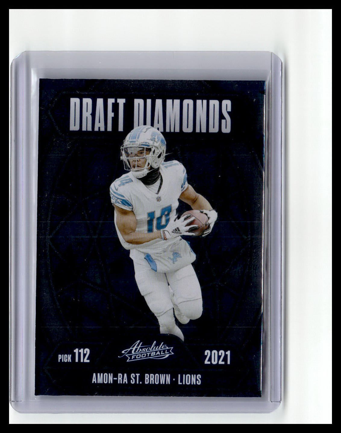 2025 Panini Absolute #DD-ASB Amon-Ra St. Brown Draft Diamonds