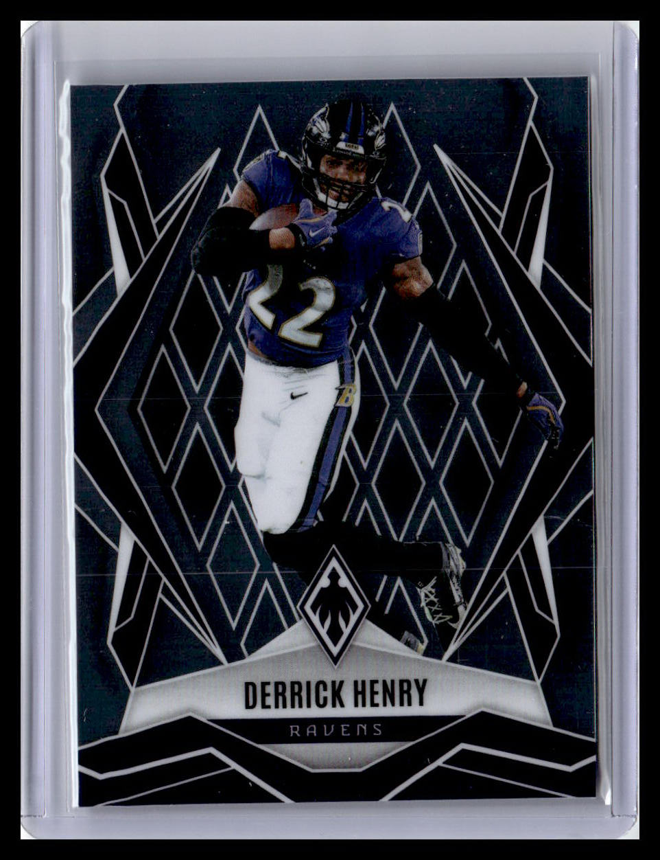 2025 Panini Phoenix #10 Derrick Henry Fireburst Prizm #/350
