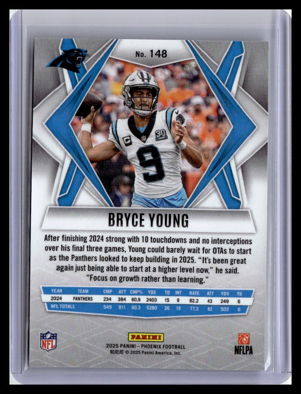2025 Panini Phoenix #148 Bryce Young