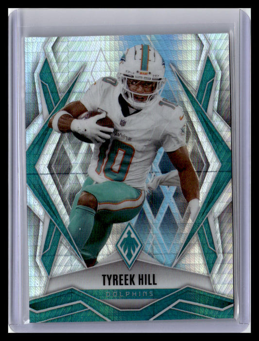 2025 Panini Phoenix #43 Tyreek Hill Silver Hyper Prizm