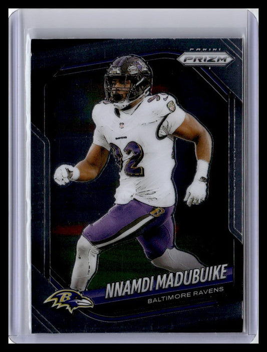 2025 Panini Prizm #22 Nnamdi Madubuike