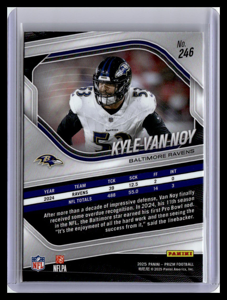 2025 Panini Prizm #246 Kyle Van Noy