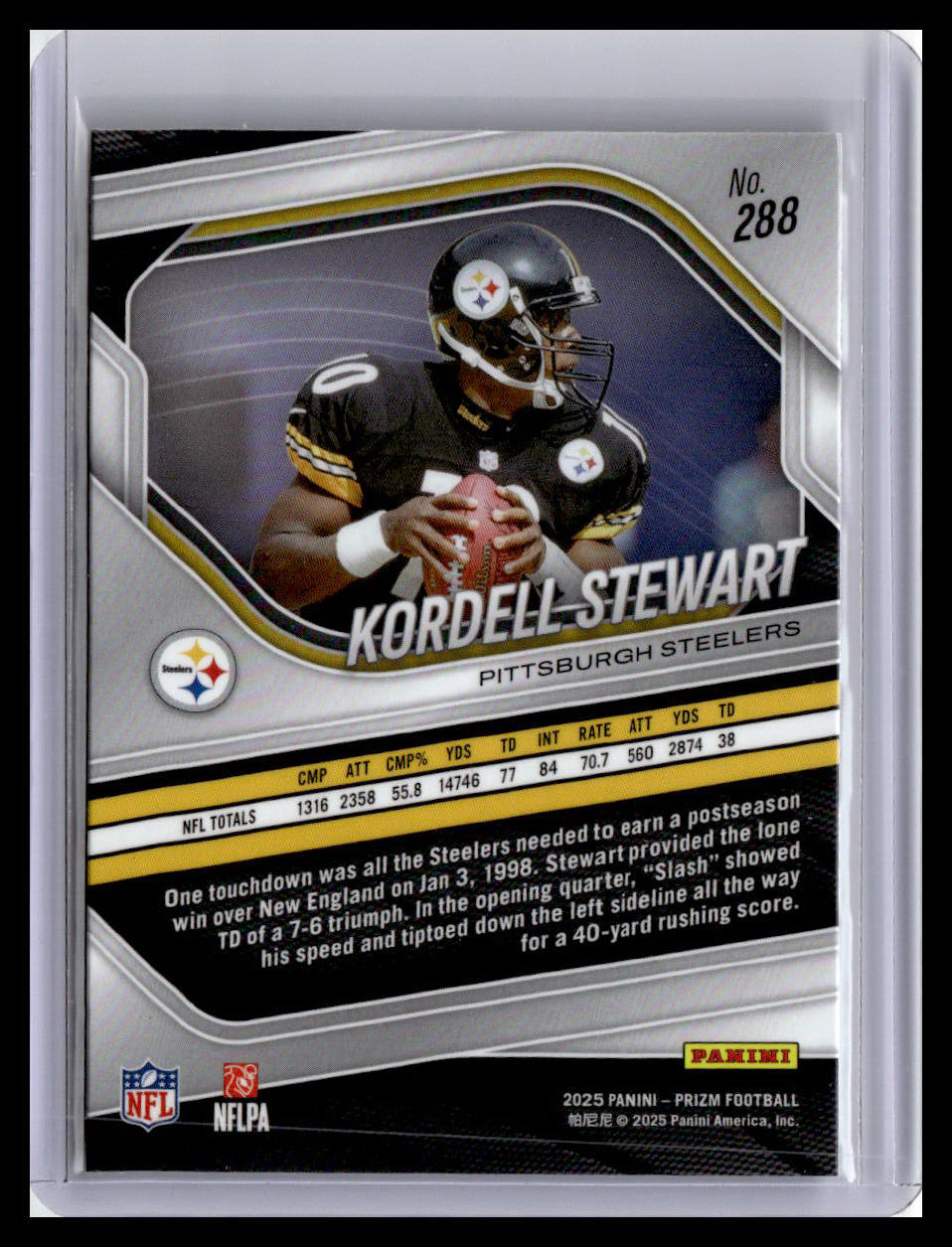 2025 Panini Prizm #288 Kordell Stewart